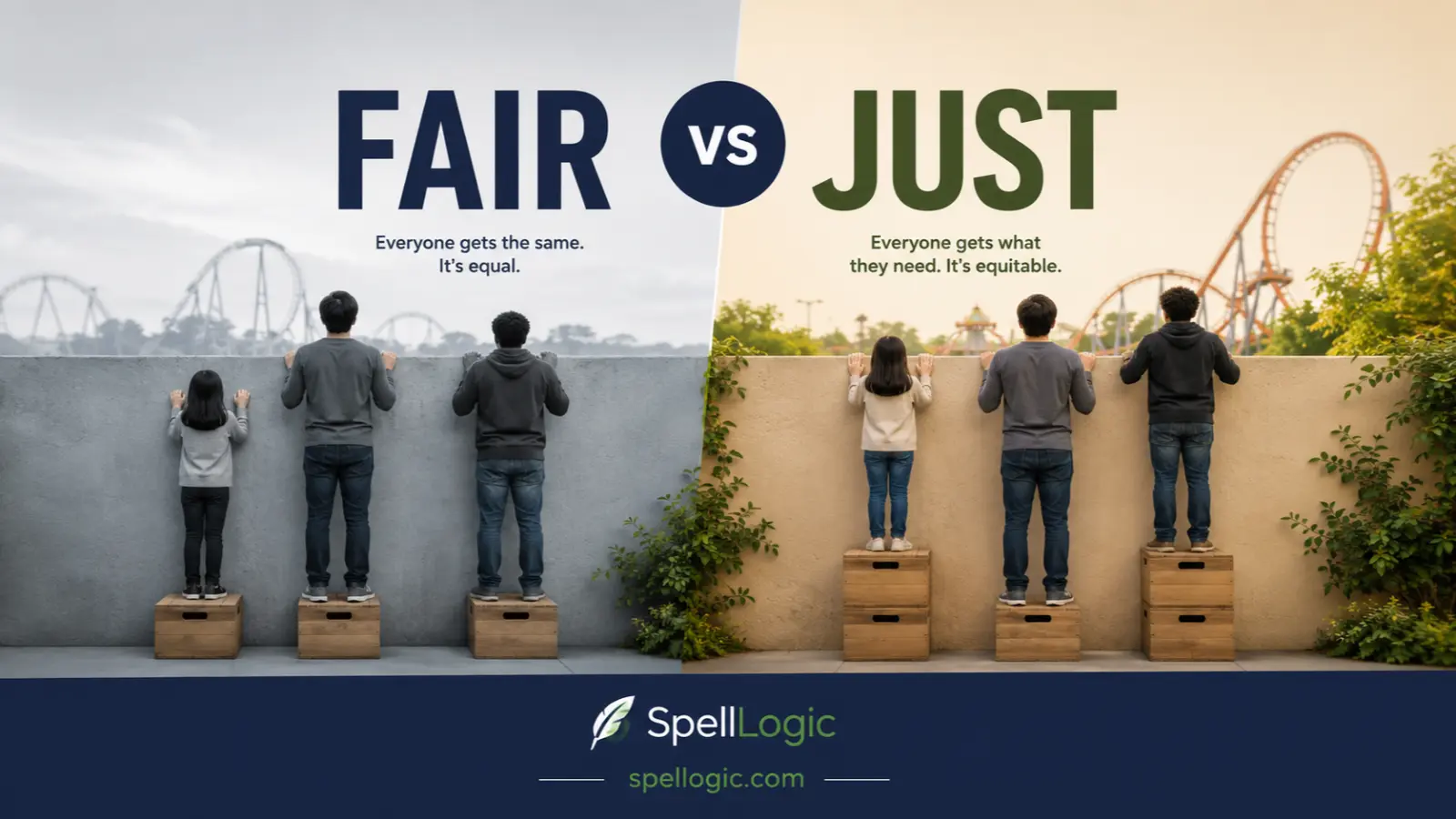 Fair vs Just