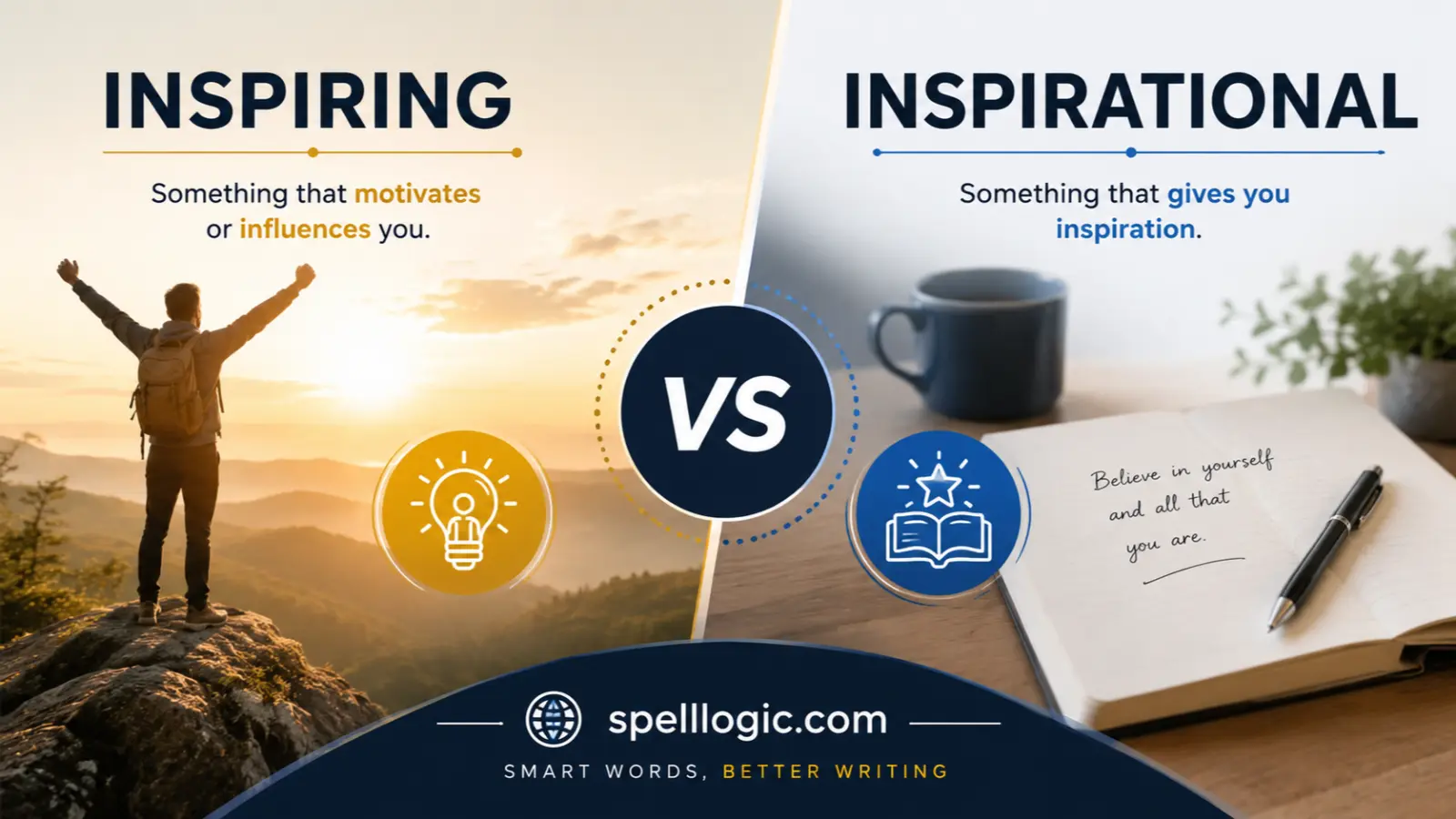 inspiring vs inspirational