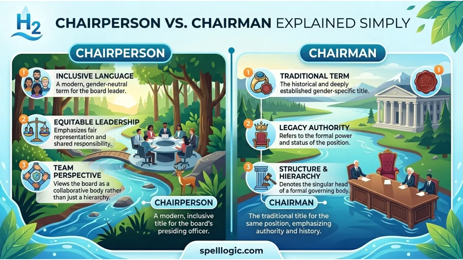 Chairperson vs Chairman Explained Simply