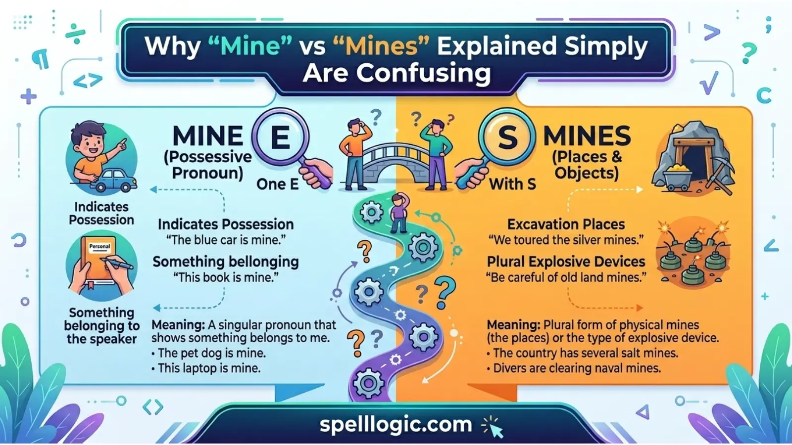 Mine vs Mines Explained Simply