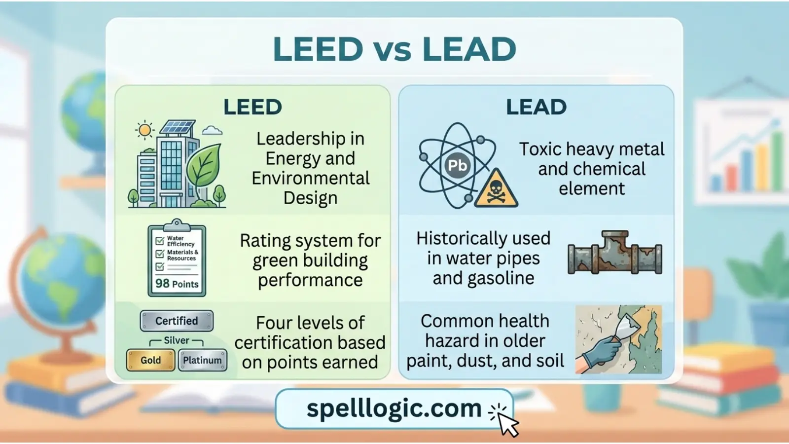 leed vs lead