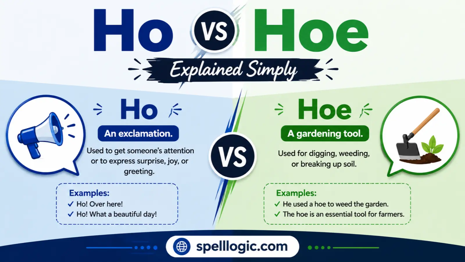 Ho vs Hoe Explained Simply