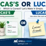 lucas's or lucas'
