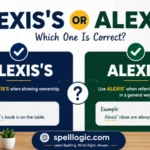 alexis's or alexis'