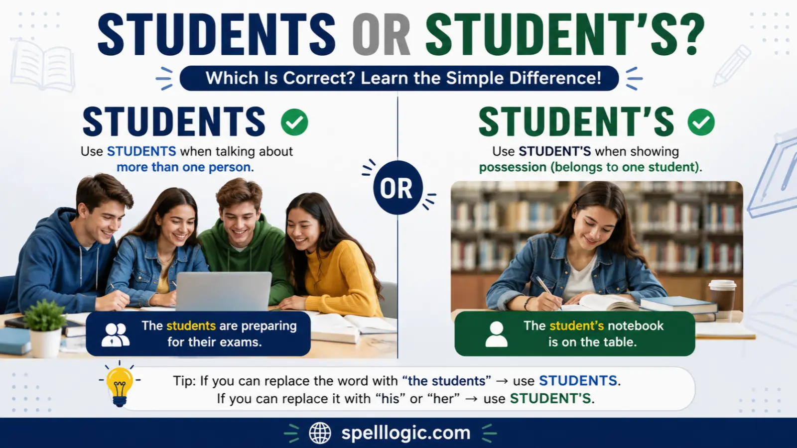 students or student's