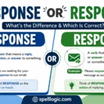 response or respond