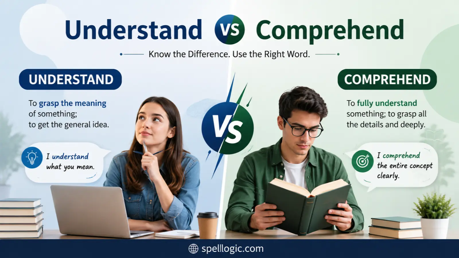 Understand vs Comprehend