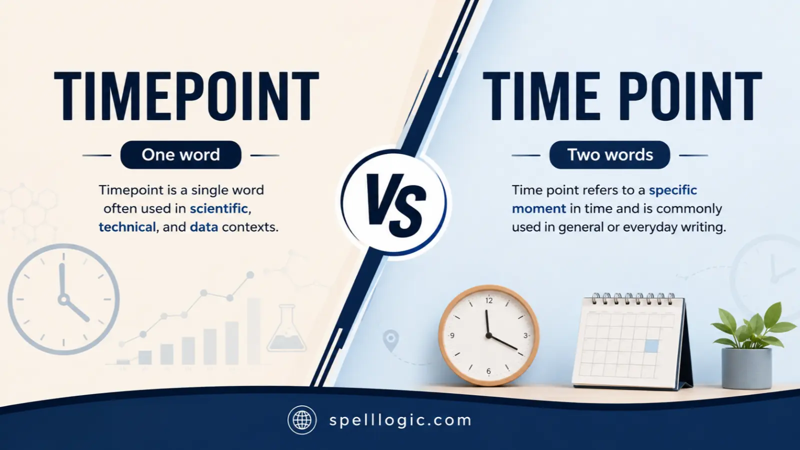 Timepoint vs Time Point