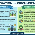 situation vs circumstance