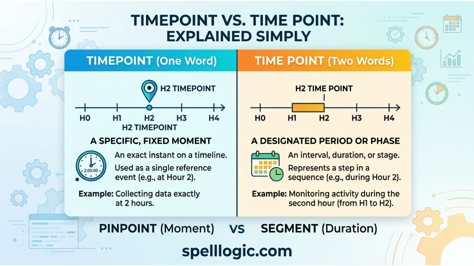 Timepoint vs Time Point Explained Simply