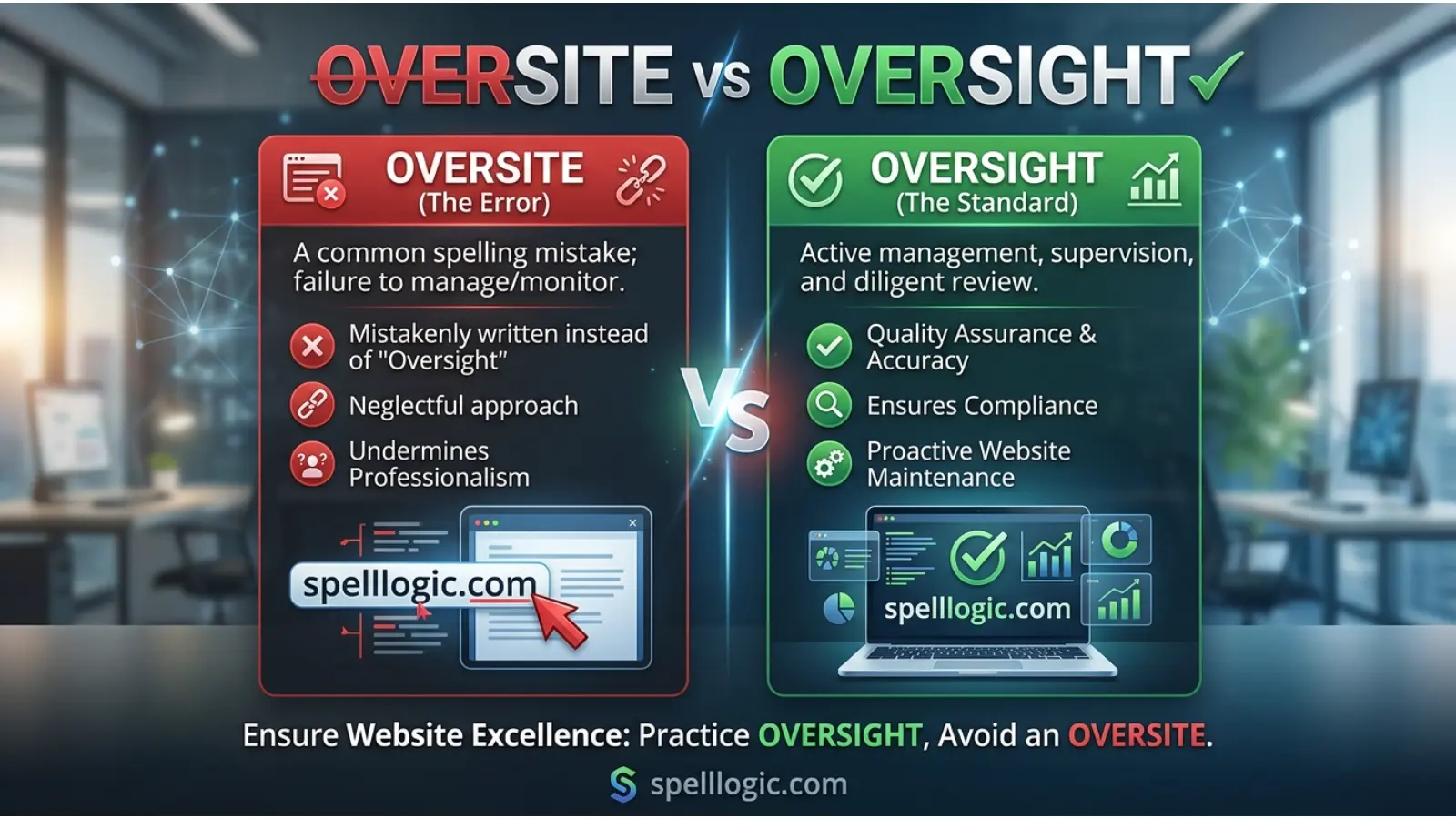 oversite vs oversight