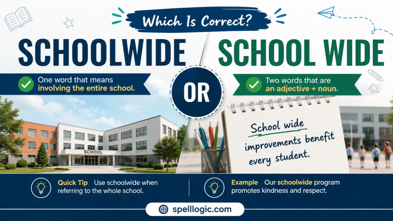 schoolwide or school-wide