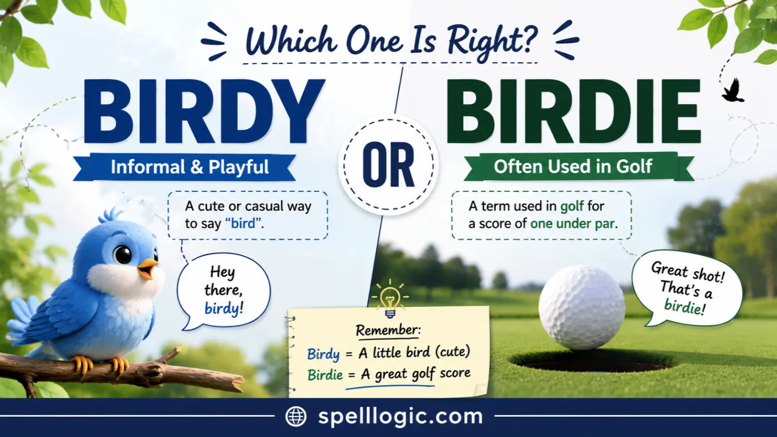 birdy or birdie