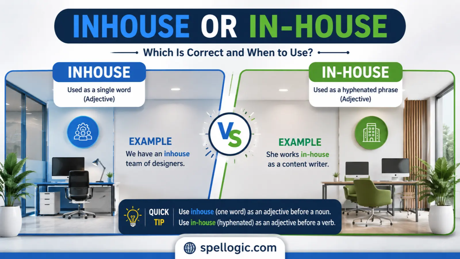 inhouse or in-house