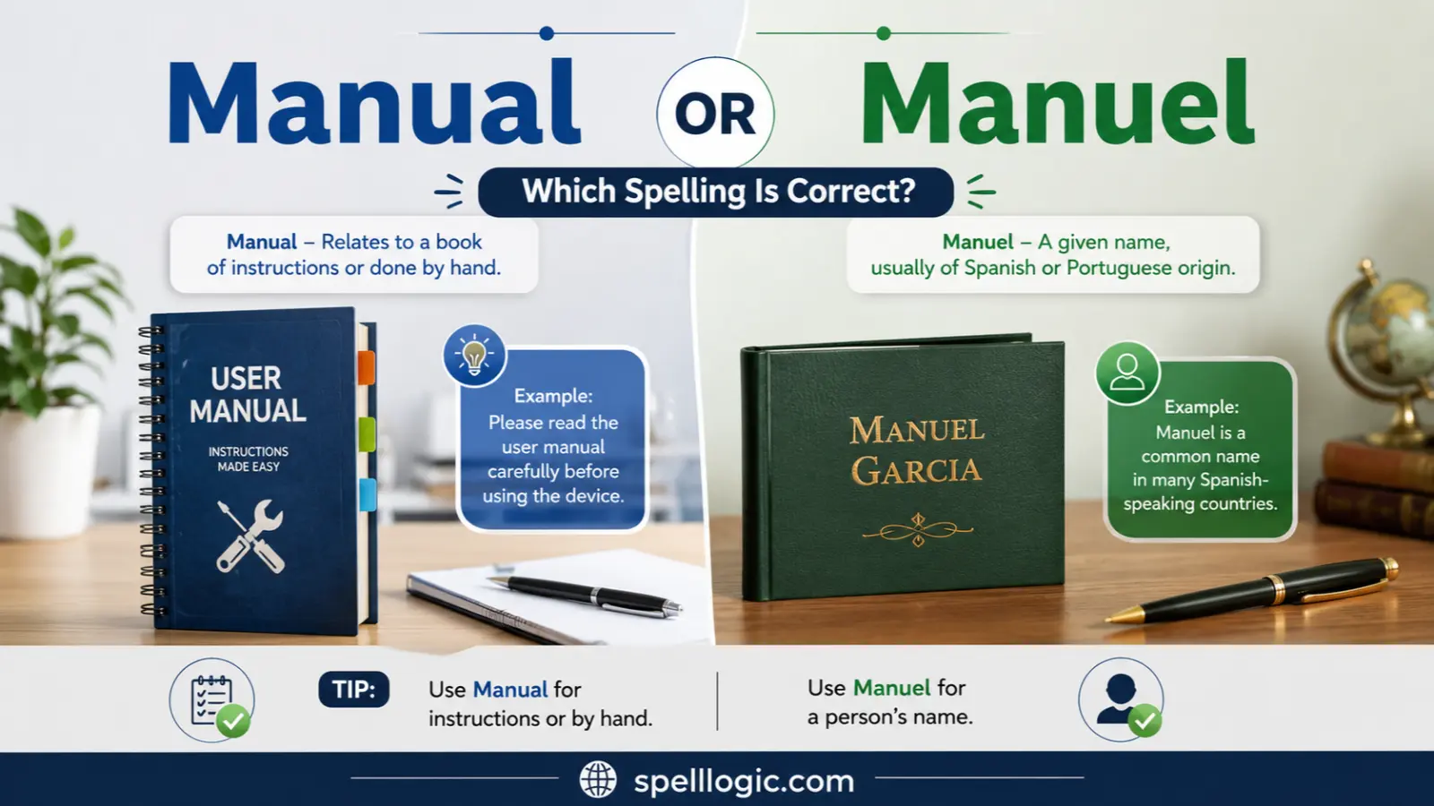 Manual or Manuel