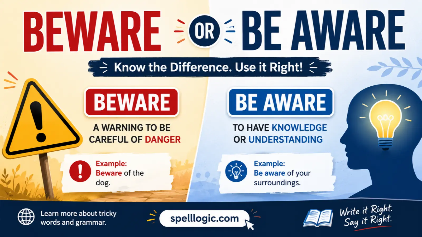 Beware or Be Aware