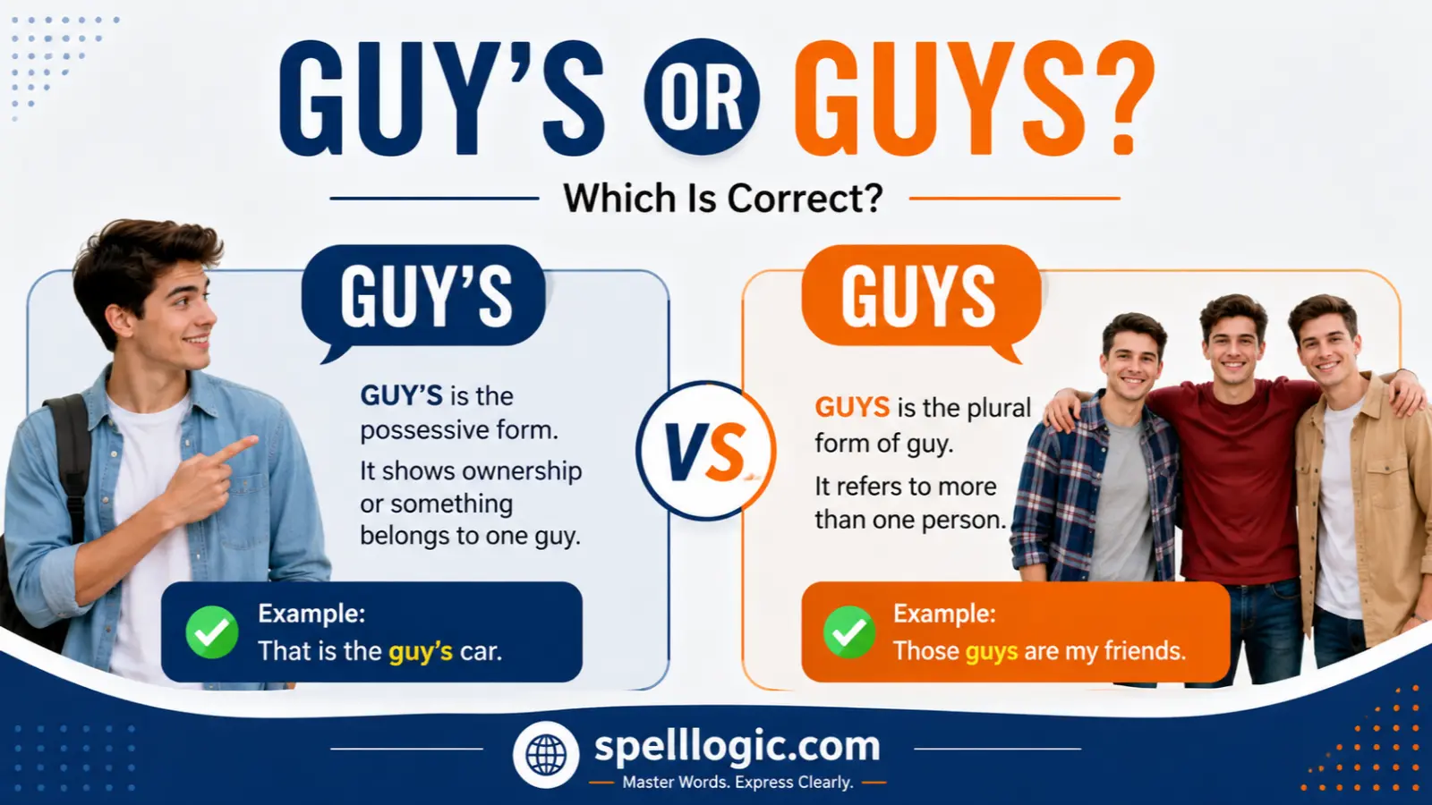 guy's or guys