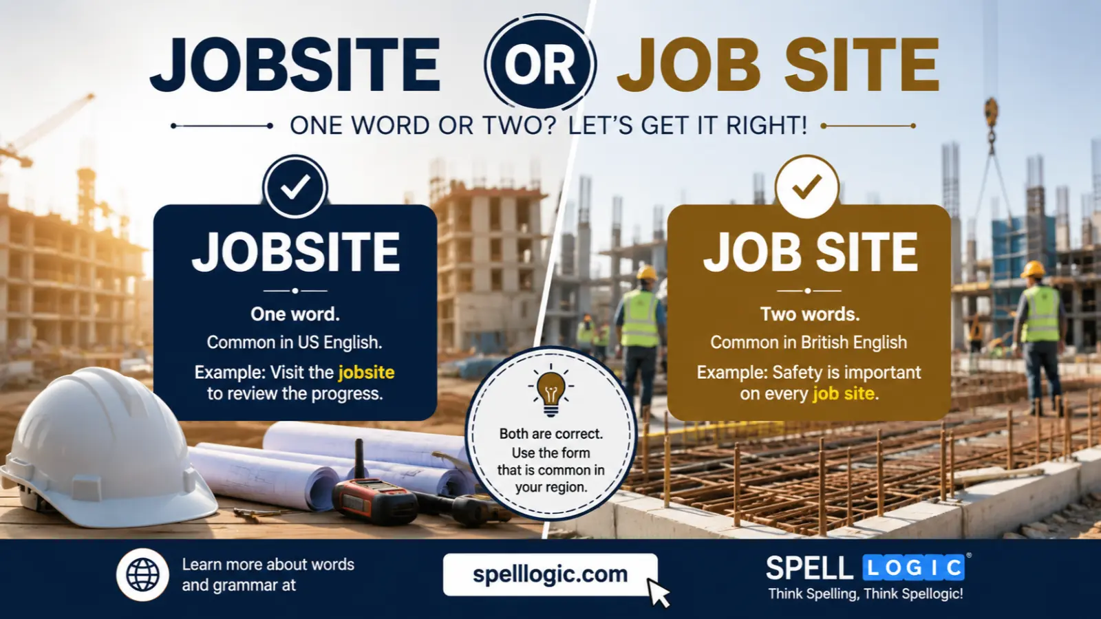 jobsite or job site
