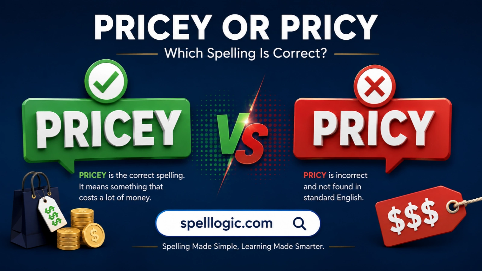 pricey or pricy