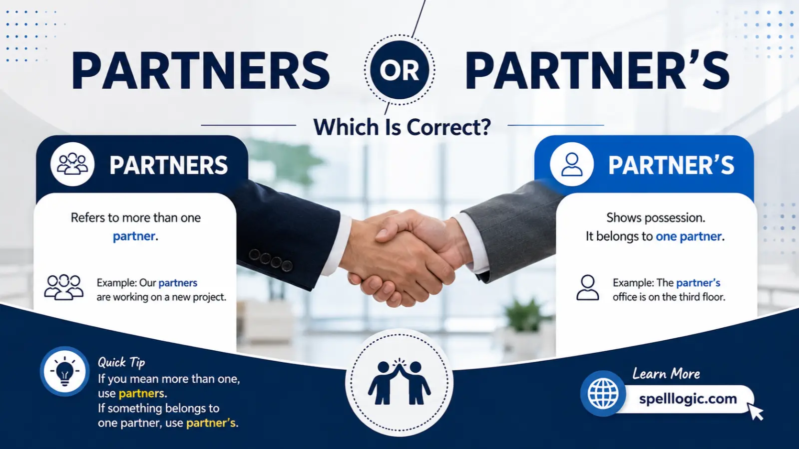 partners or partner's