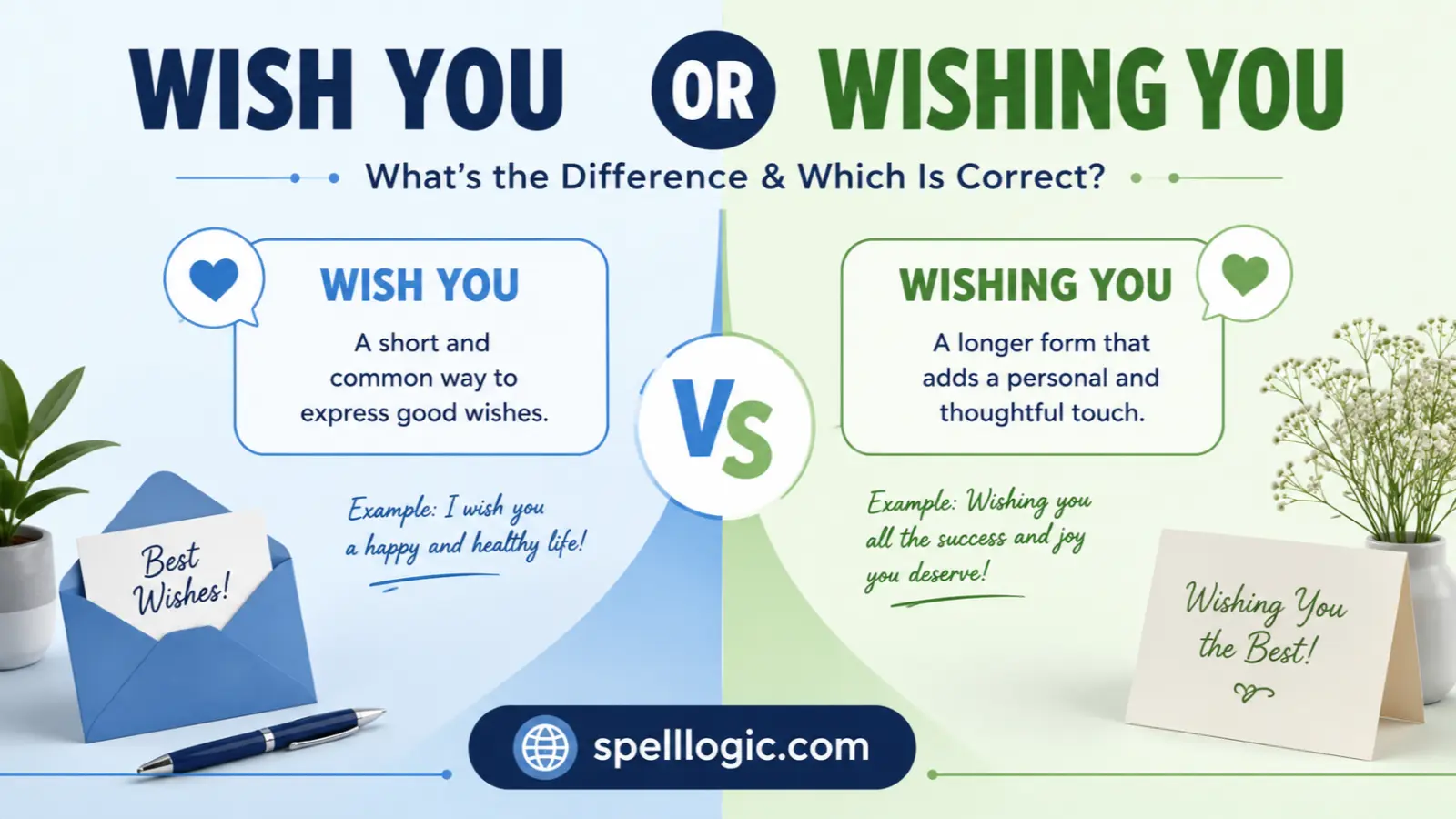 wish you or wishing you