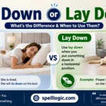 Lie Down or Lay Down
