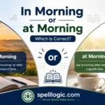 In Morning or at Morning