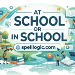 At School or in School