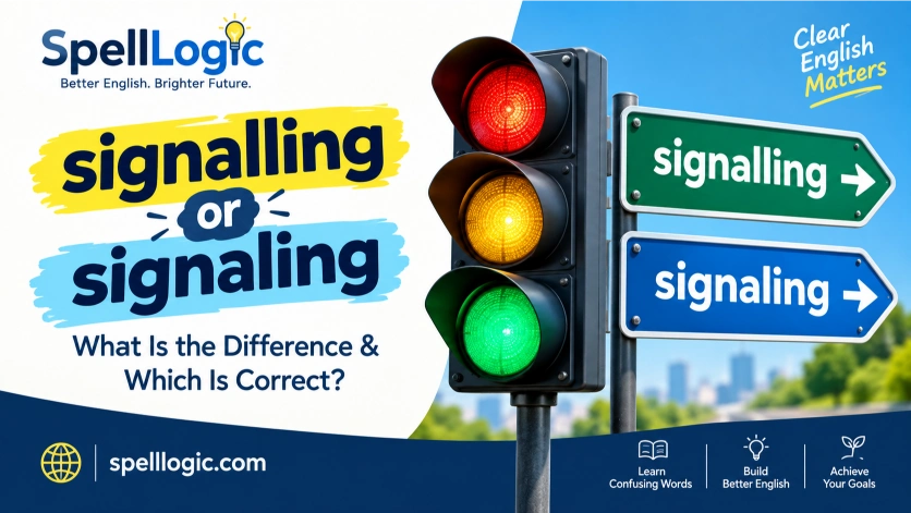 signalling or signaling