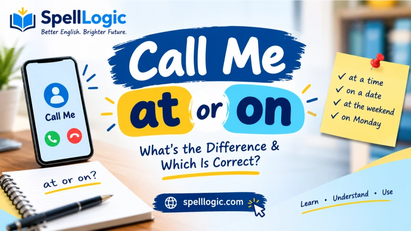 call me at or on