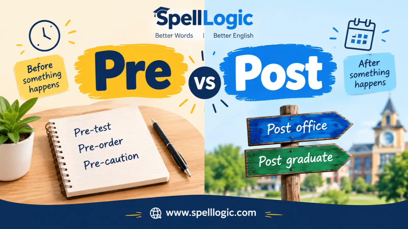 Pre and Post