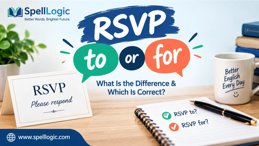 rsvp to or for