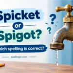 spicket or spigot