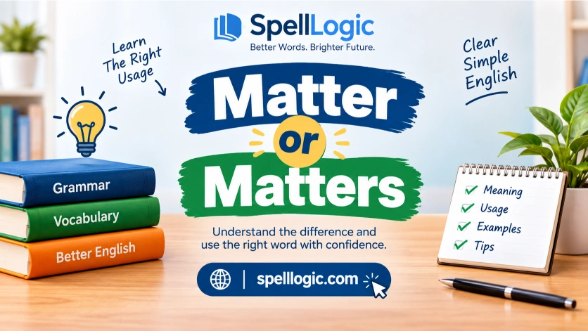 Matter or Matters
