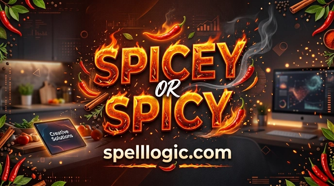 spicey or spicy