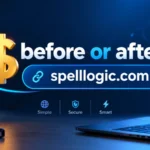 dollar sign before or after