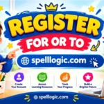 register for or to