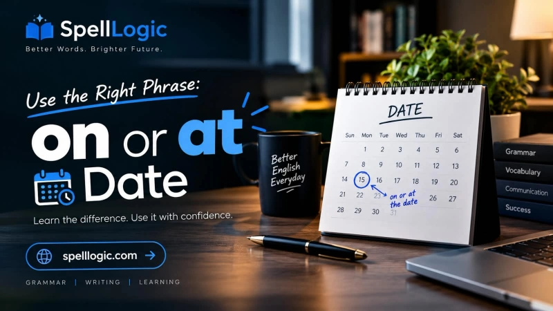 on or at date